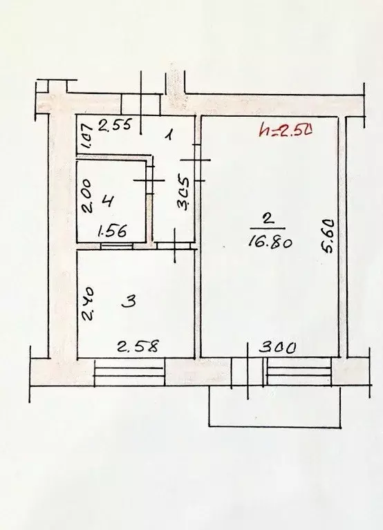 1-к кв. Чувашия, Чебоксары ул. Шевченко, 25 (33.1 м) - Фото 1