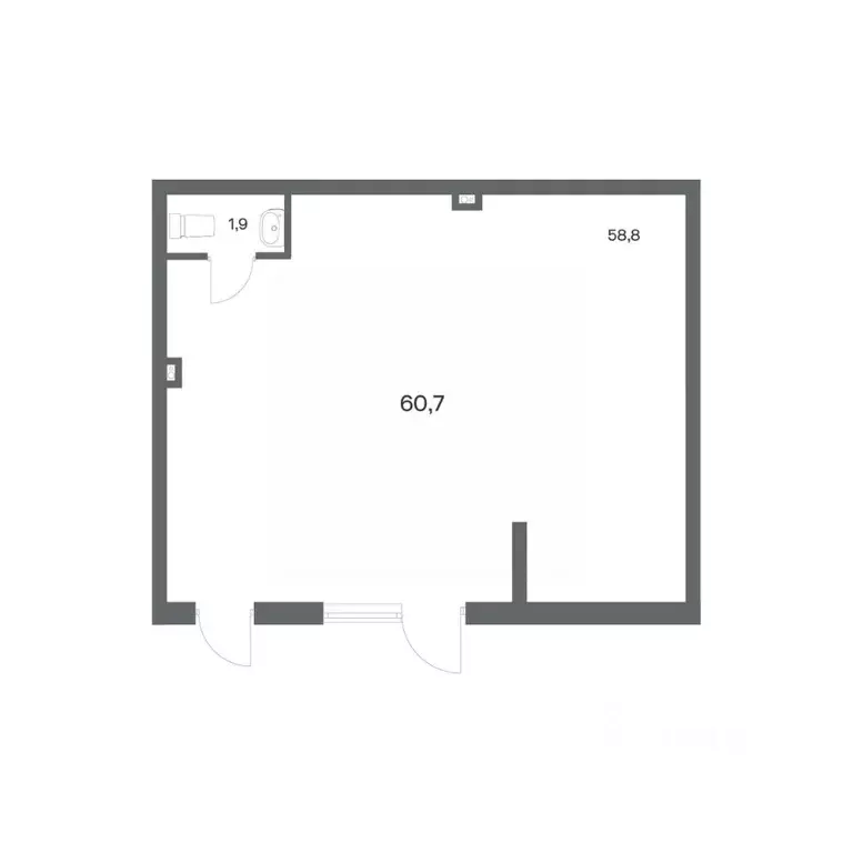 Помещение свободного назначения в Калининградская область, Калининград ... - Фото 2