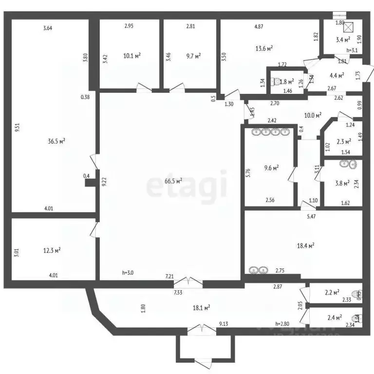 Помещение свободного назначения в Мордовия, Саранск ул. Александра ... - Фото 2