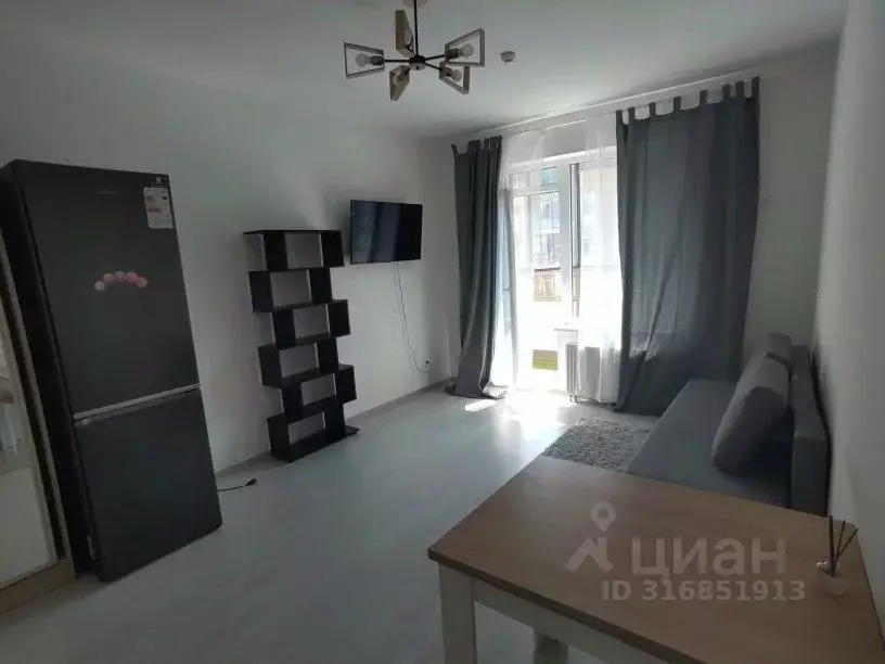 Студия Санкт-Петербург ул. Меридианная, 6к1 (29.0 м) - Фото 1