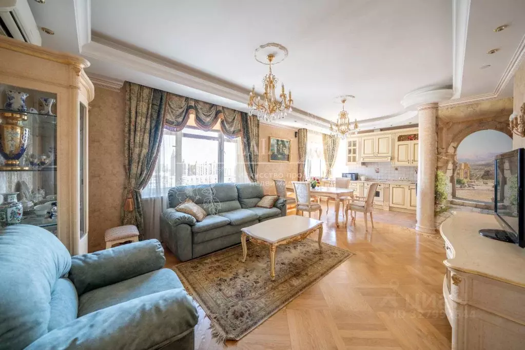 3-к кв. Москва ул. Маршала Соколовского, 5 (110.0 м) - Фото 1