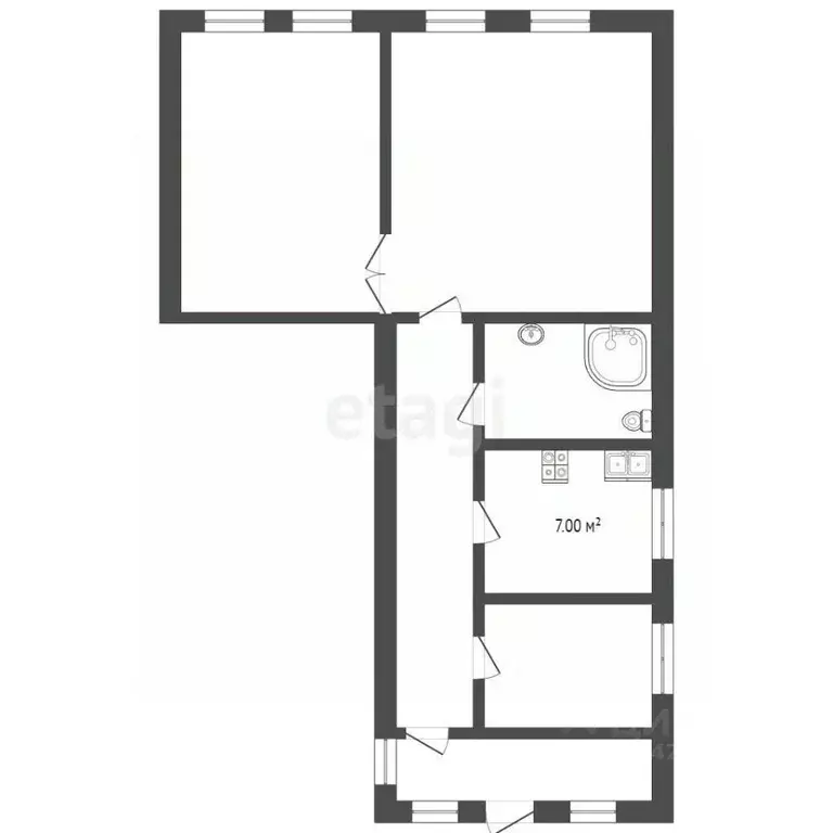 3-к кв. Воронежская область, Борисоглебск ул. Свердлова, 33 (98.0 м) - Фото 1