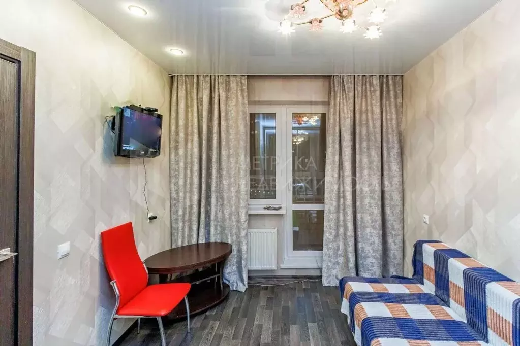 1-к кв. Тюменская область, Тюмень ул. Новоселов, 107к2 (27.7 м) - Фото 1