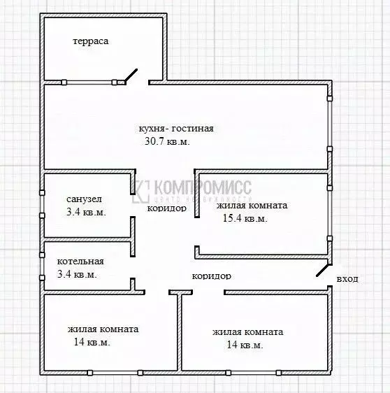 Дом в Краснодарский край, Динской район, Васюринское с/пос, ... - Фото 2