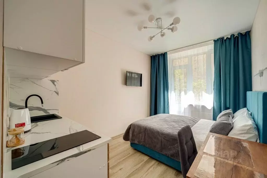 Студия Москва Азовская ул., 13 (17.0 м) - Фото 2