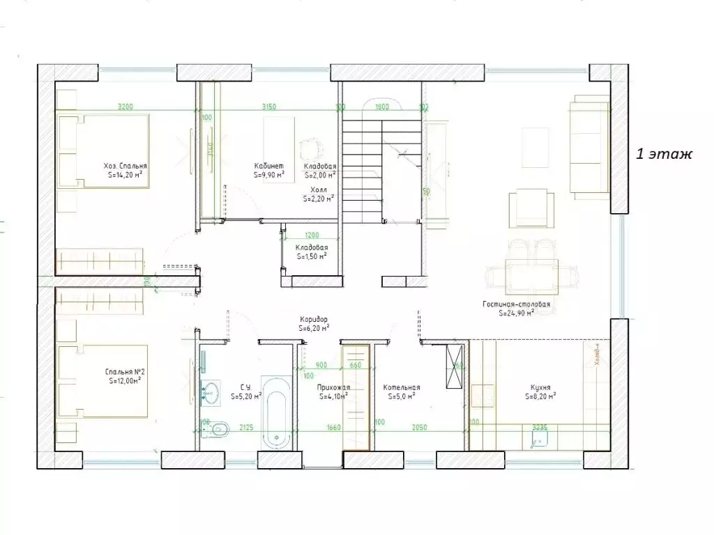 Дом в деревня Дятловка, 326 (194.6 м) - Фото 2
