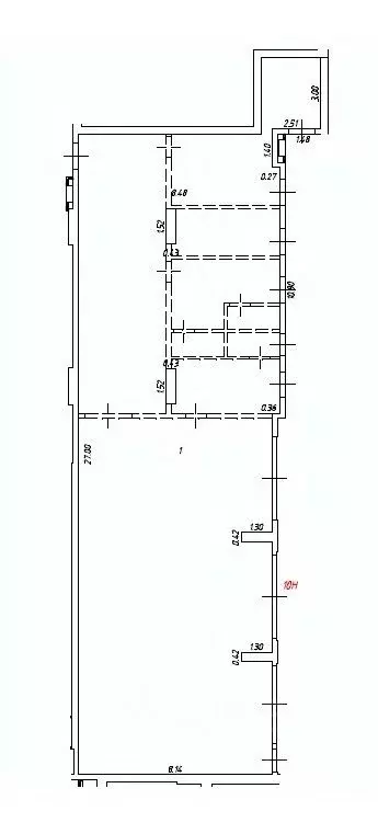 Помещение свободного назначения в Москва ул. Нижние Мневники, 20 (228 ... - Фото 2