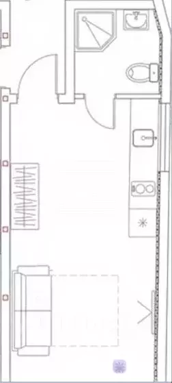 Студия Крым, Симферополь ул. Чонгарская, 12 (22.4 м) - Фото 2