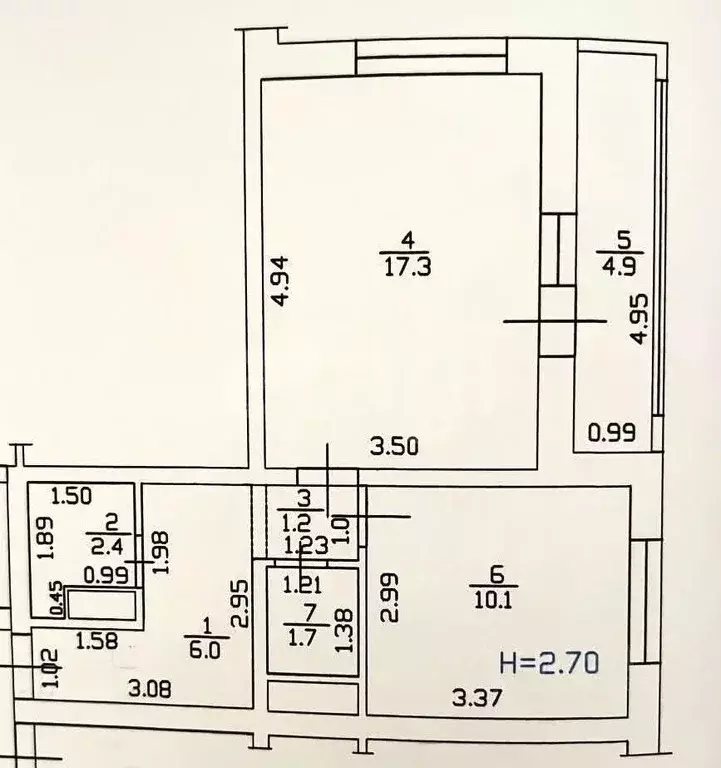 1-к кв. Краснодарский край, Анапа ул. Ленина, 146 (38.7 м) - Фото 1