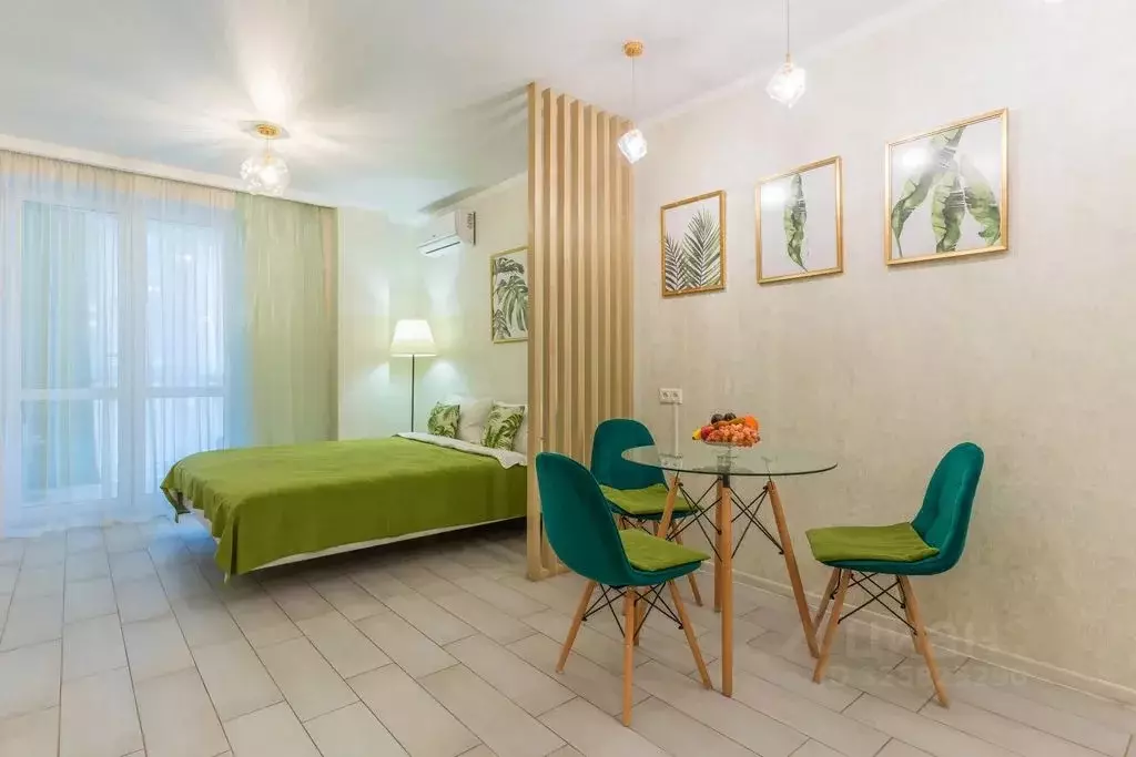 Студия Краснодарский край, Краснодар ул. Энергетиков, 4 (30.0 м) - Фото 2