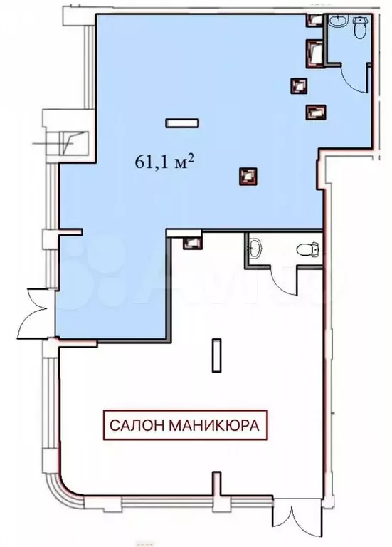 Свободного назначения, 62 м - Фото 0
