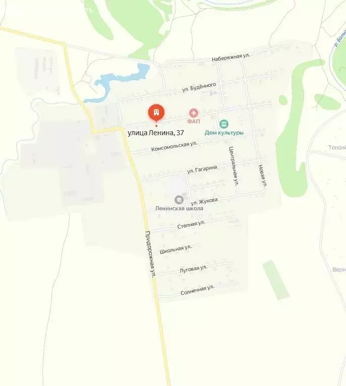 Участок в село Ленинское, улица Ленина (13 м) - Фото 1