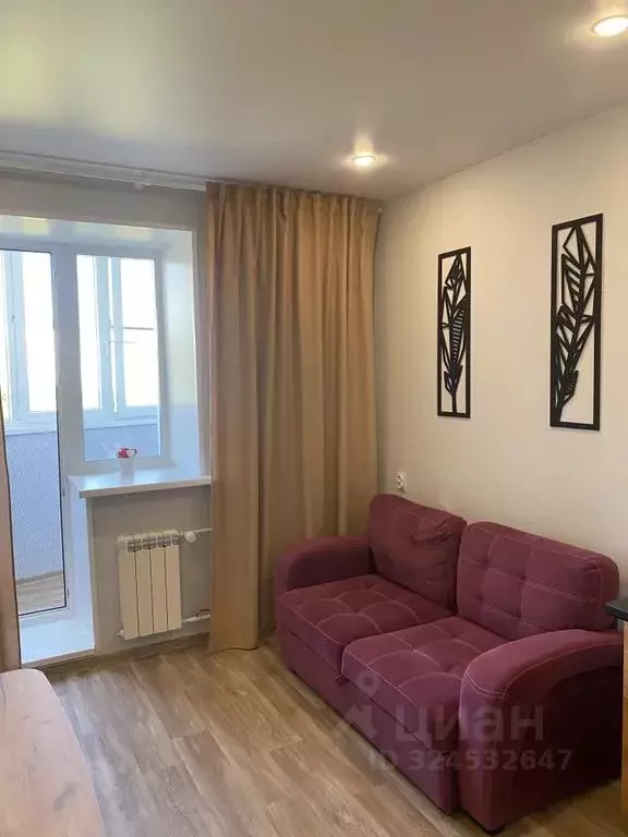 1-к кв. Тюменская область, Тобольск 3Б мкр, 21А (37.0 м) - Фото 1