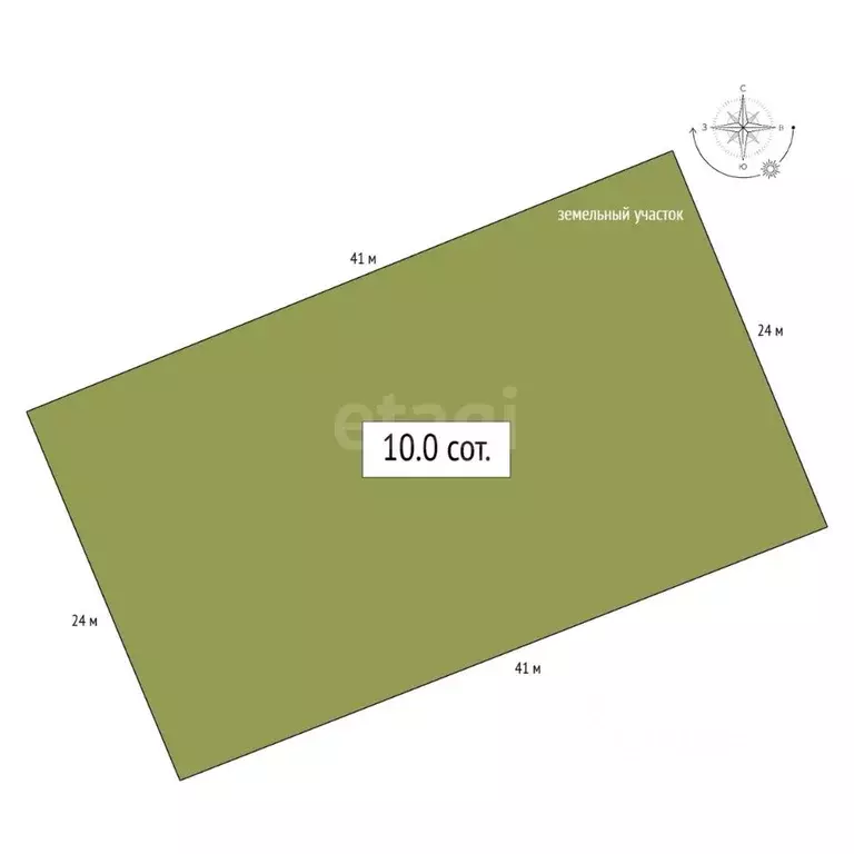 Участок в Алтай, Чемальский район, с. Чемал Восточная ул. (10.0 сот.) - Фото 2