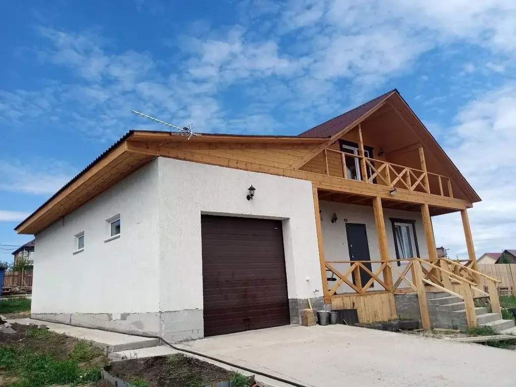 Дом в Иркутская область, Иркутский муниципальный округ, д. Куда ул. ... - Фото 1