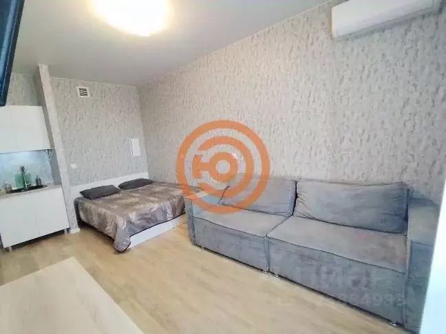 Студия Тюменская область, Тюмень ул. 2-я Луговая, 24к3 (27.0 м) - Фото 1