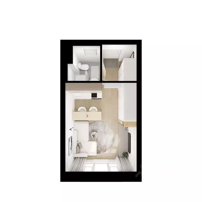 Студия Московская область, Котельники Парковый мкр, Белая Дача Парк ... - Фото 2