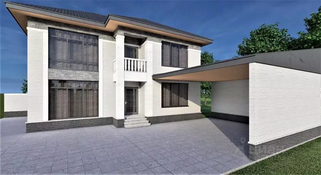 Дом в Кабардино-Балкария, Нальчик Дагестанская ул., 2Д (200 м) - Фото 1