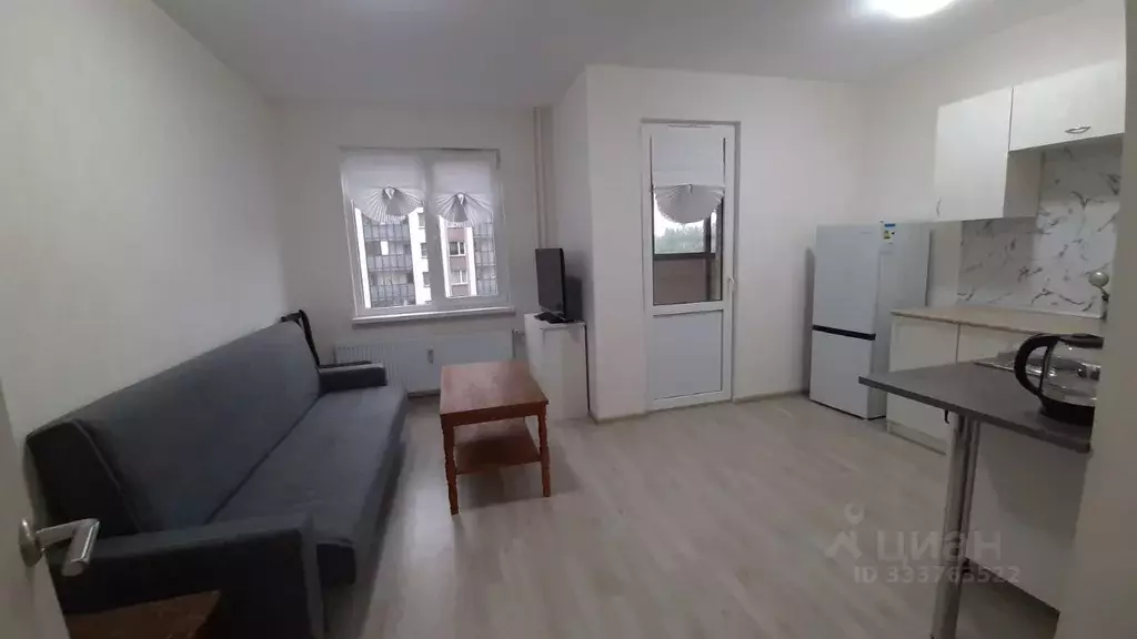 Студия Ленинградская область, Кировск Новая ул., 31 (23.0 м) - Фото 1