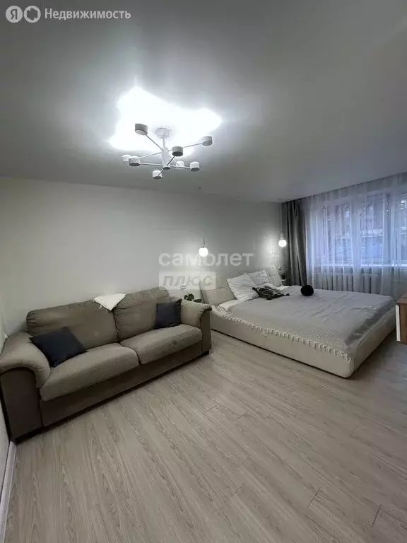 1-комнатная квартира: Омск, микрорайон Заозёрный, улица Глинки, 3 (30 ... - Фото 2