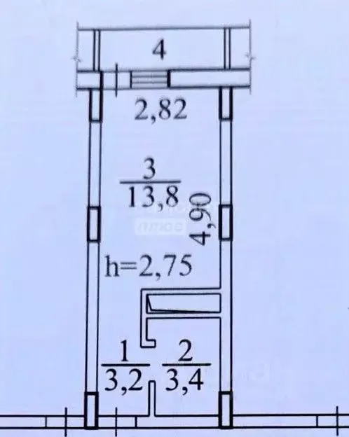 Студия Новосибирская область, Новосибирск Первомайская ул., 230 (24.0 ... - Фото 2