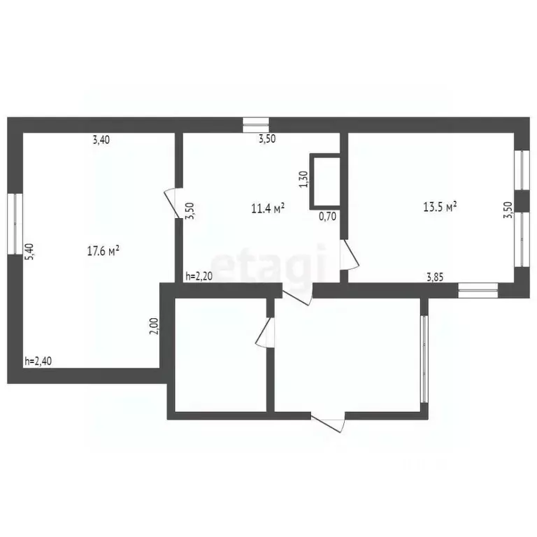 Дом в Кемеровская область, Кемерово Индустриальная ул., 151 (60 м) - Фото 1