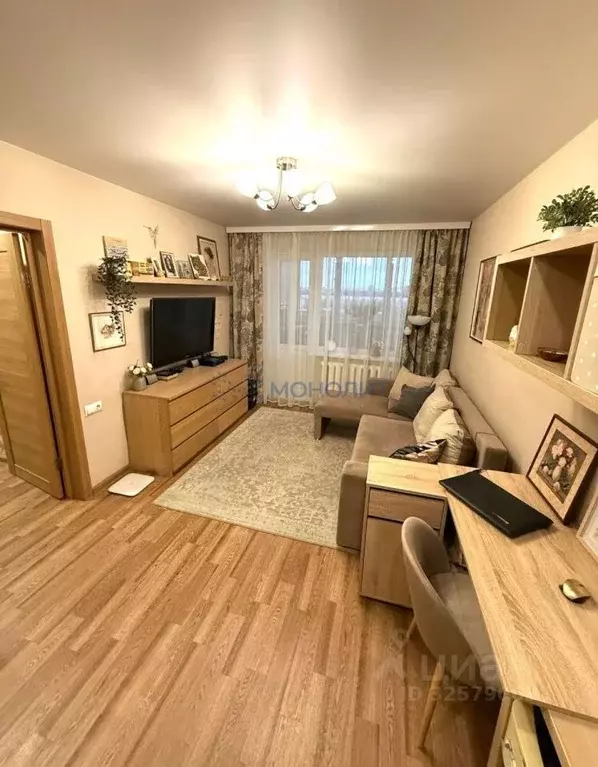 2-к кв. Нижегородская область, Нижний Новгород Соцгород жилрайон, ... - Фото 2