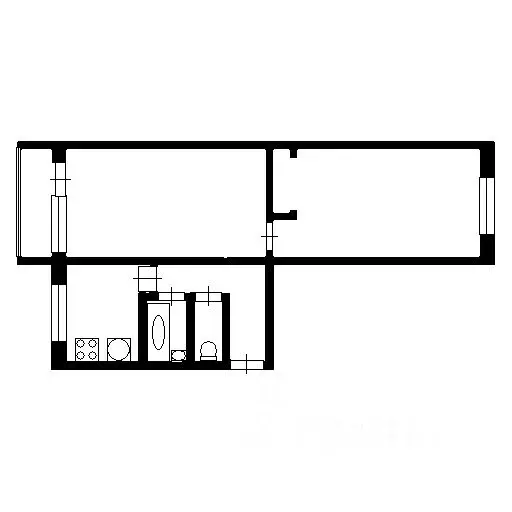 2-к кв. Иркутская область, Иркутск Юбилейный мкр, 12 (42.6 м) - Фото 2