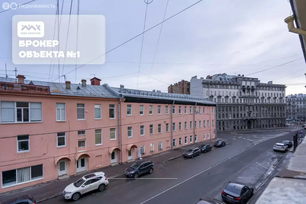 3-комнатная квартира: Санкт-Петербург, Кустарный переулок, 2/5 (82.7 ... - Фото 0