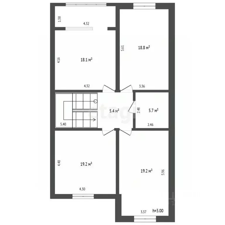 Офис в Ямало-Ненецкий АО, Новый Уренгой Строителей мкр, 6к3 (92 м) - Фото 1