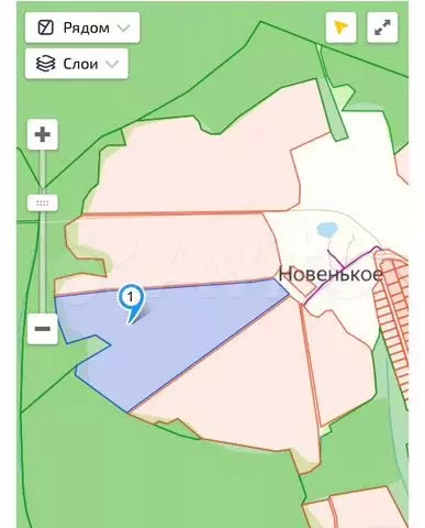 Участок 16,17 га (ИЖС) - Фото 0