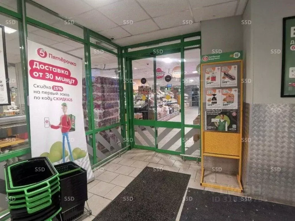 Торговая площадь в Москва Кантемировская ул., 18к5с2 (1024 м) - Фото 1