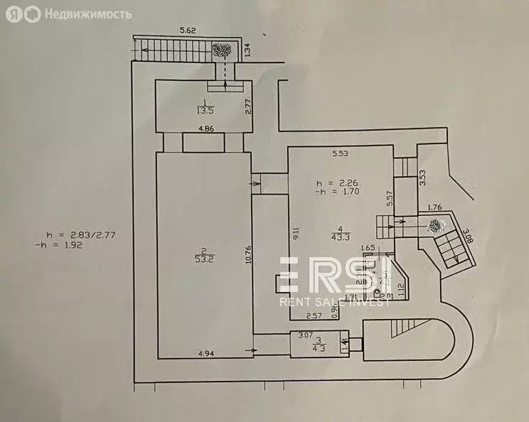Помещение свободного назначения (120 м) - Фото 1