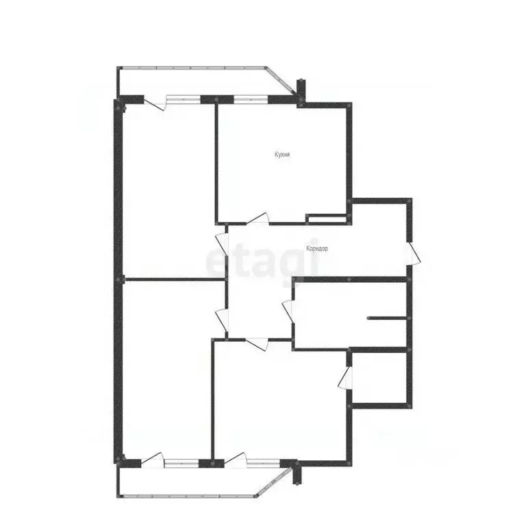 3-к кв. Иркутская область, Иркутск ул. Красноказачья, 114 (140.0 м) - Фото 2