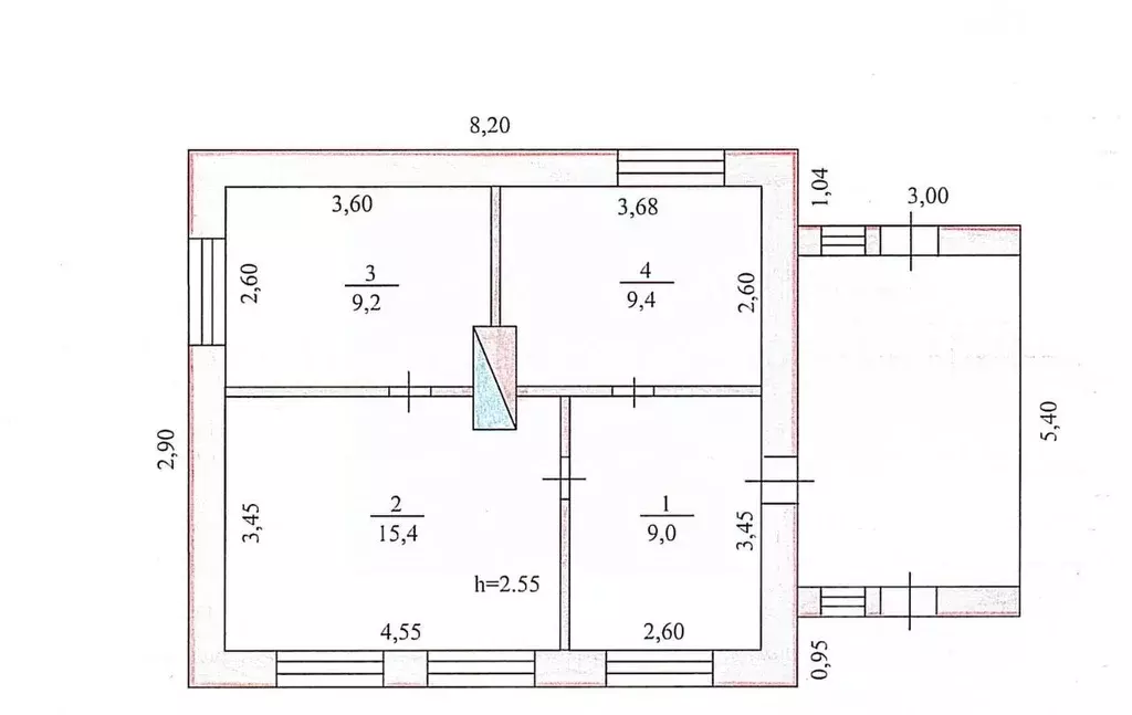 Дом в Приморский край, Лесозаводск ул. 1-я Котовского, 28 (43 м) - Фото 2