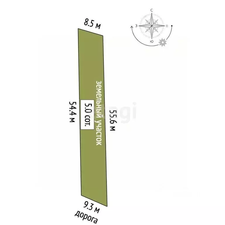 Участок в Крым, Судак муниципальный округ, с. Морское ул. Северная ... - Фото 1