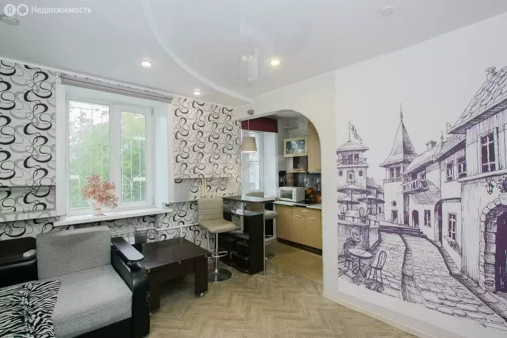 Квартира-студия: Улан-Удэ, посёлок Сосновый, Саянская улица, 3 (27.9 ... - Фото 1