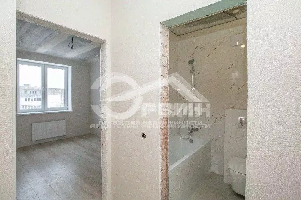 1-к кв. Калининградская область, Пионерский Октябрьская ул., 2к1 (26.6 ... - Фото 1