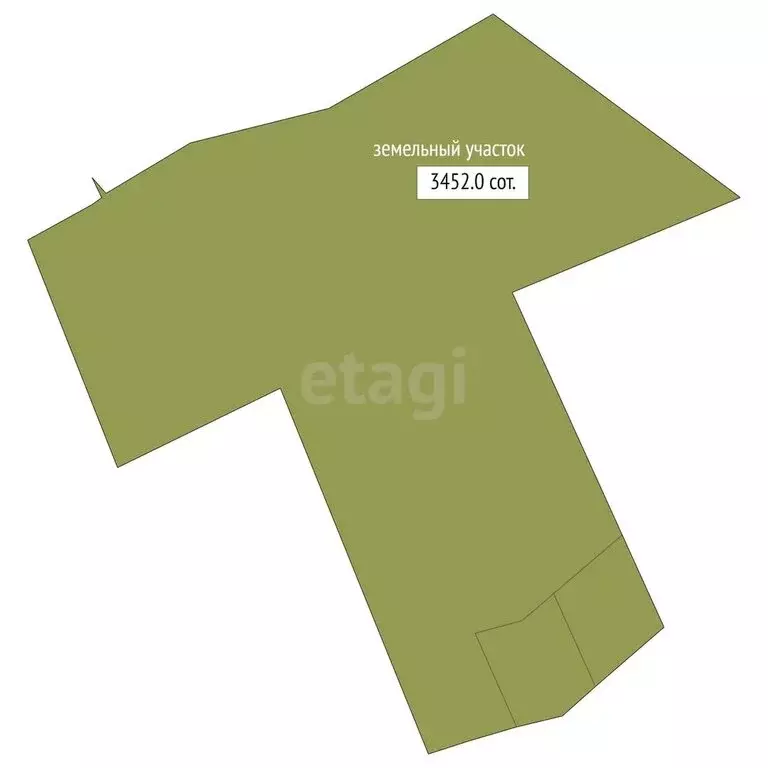 Участок в округ Муром, деревня Саксино (342 м) - Фото 0