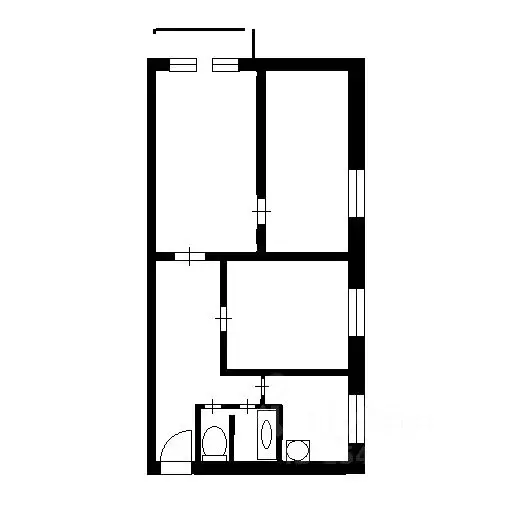 3-к кв. Челябинская область, Чебаркуль ул. Мира, 30 (59.2 м) - Фото 1