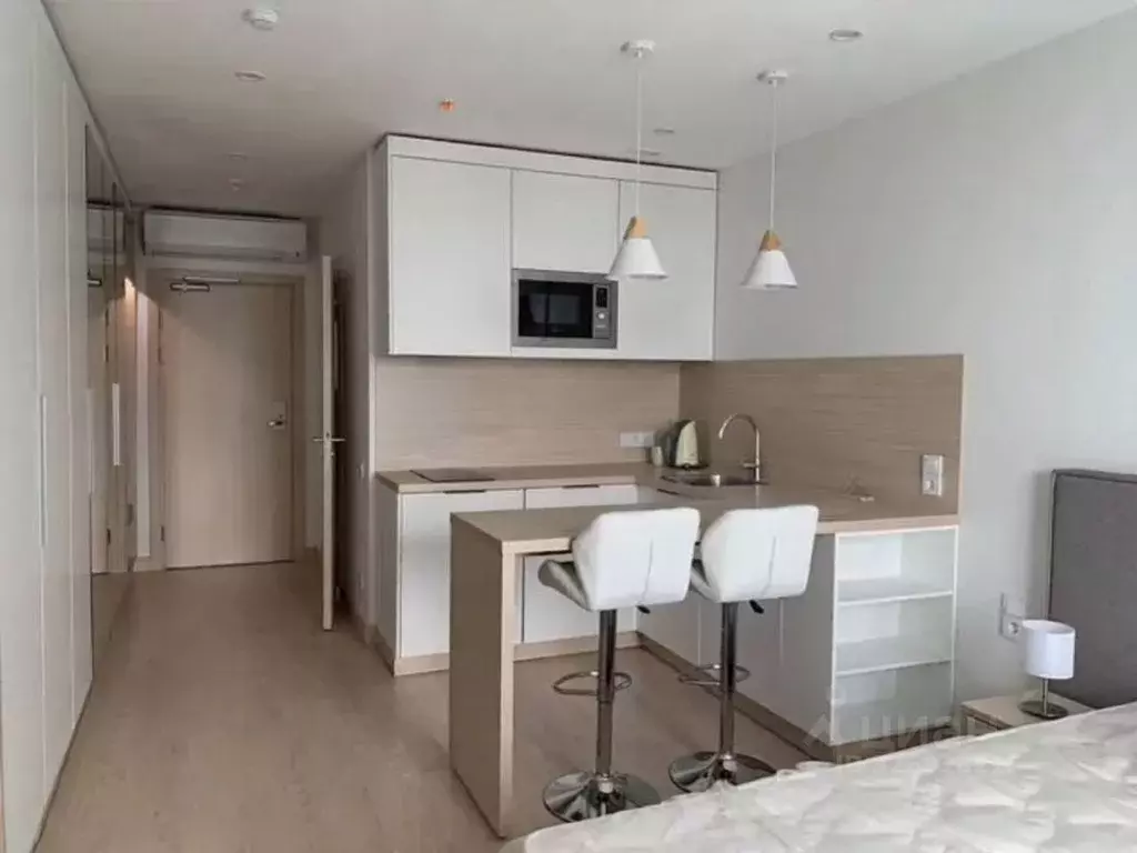 Студия Москва ул. 1-я Леонова, 18 (27.7 м) - Фото 2