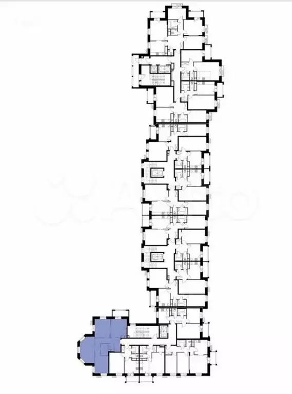 3-к. квартира, 74,3 м, 4/9 эт. - Фото 1