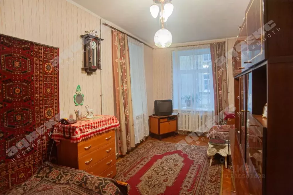 2-к кв. Санкт-Петербург пер. Апраксин, 10-12В (53.6 м) - Фото 0