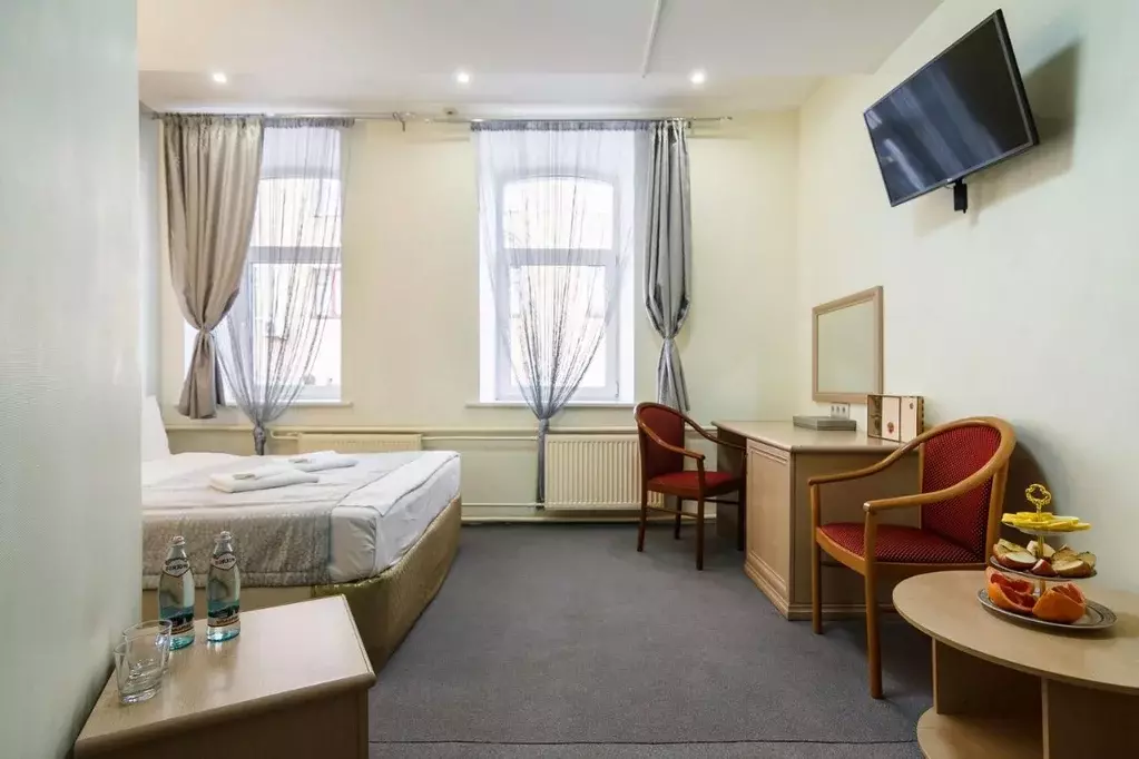 Комната Москва Самотечная ул., 13 (22.0 м) - Фото 1