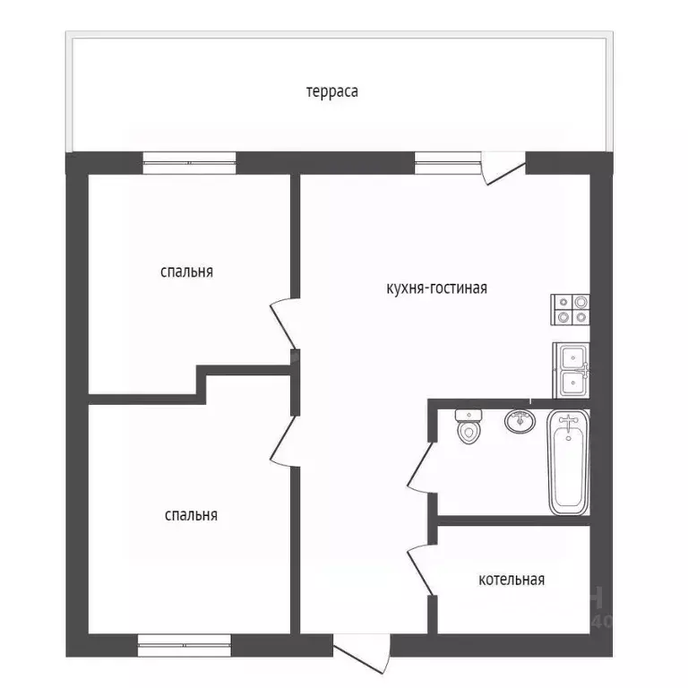 Дом в Тюменская область, Тюмень Ясень садовое товарищество, ул. Вторая ... - Фото 1