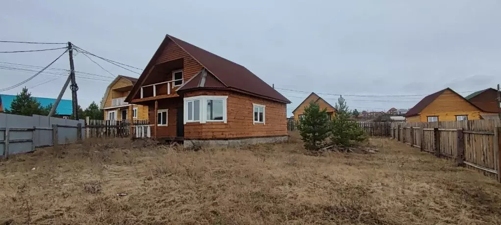 Дом в Иркутская область, Иркутский муниципальный округ, д. Куда пер. ... - Фото 1