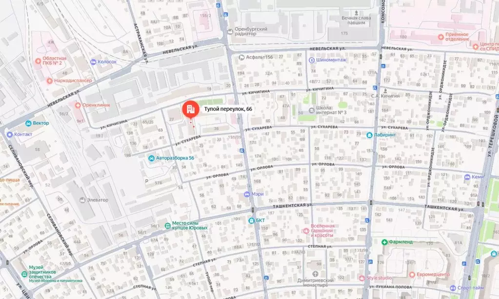 Свободной планировки кв. Оренбургская область, Оренбург Тупой пер., 66 ... - Фото 0