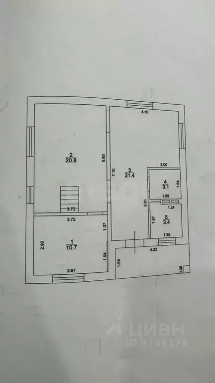 Дом в Татарстан, Казань ул. Хвойная, 1Б (118 м) - Фото 2
