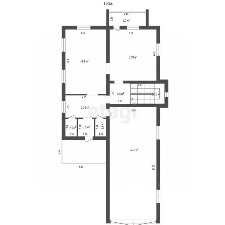 Дом в Тюменская область, Тюмень проезд 1-й Теремной (289 м) - Фото 2