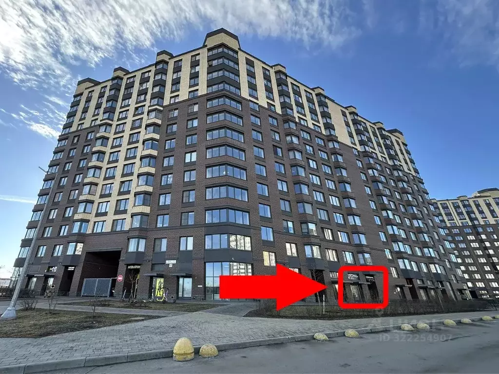 Помещение свободного назначения в Санкт-Петербург Малая Бухарестская ... - Фото 1